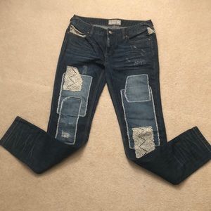 Free People ASH skinny jeans 28